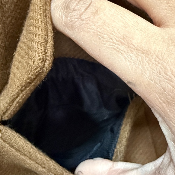 Zara Double-Breasted Tan Coat Medium - Picture 5 of 8